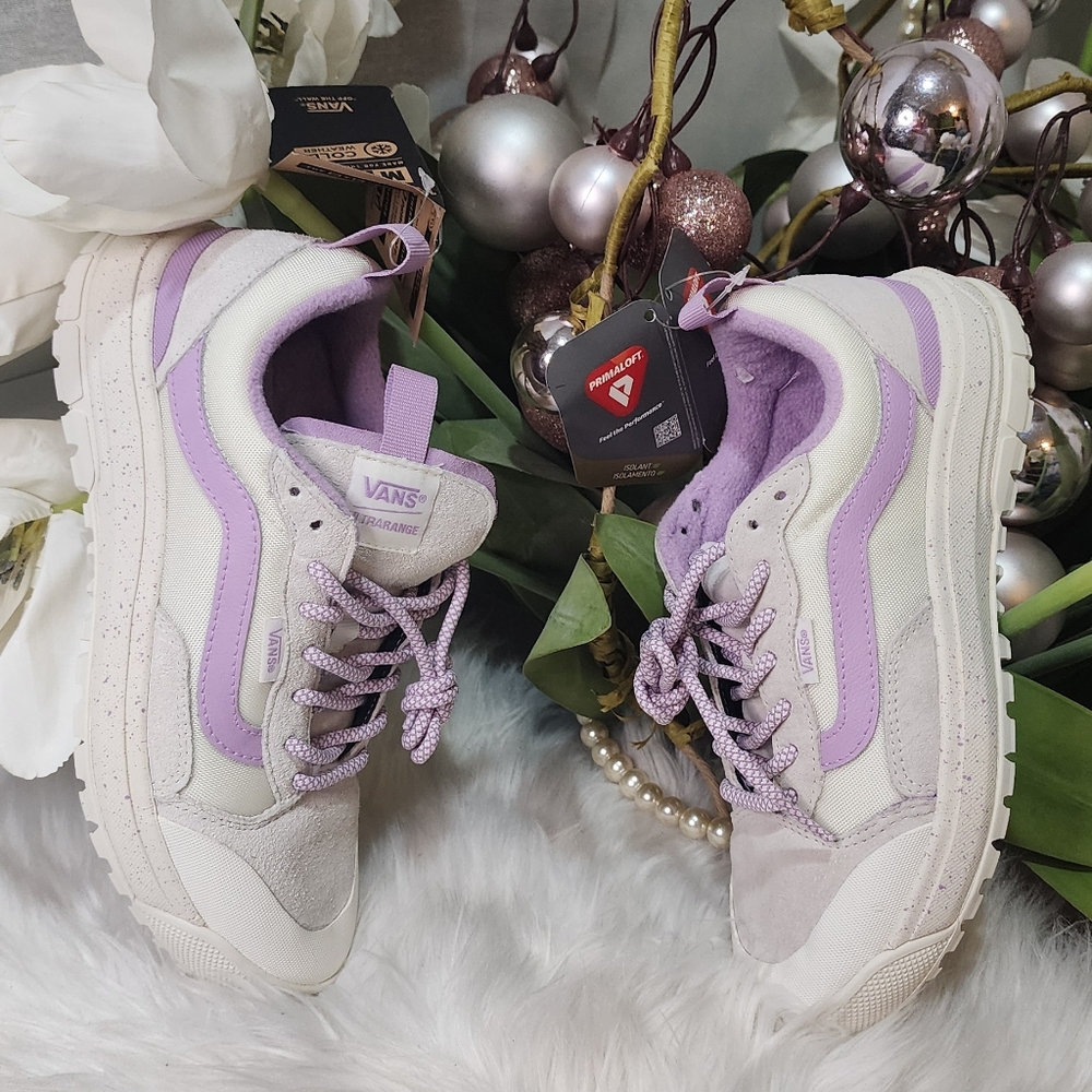 Vans UltraRange EXO MTE-1  Violet lce Marshmallow Hiking Shoes women7.5